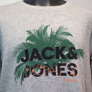 Jack & Jones Heather Gray Sweatshirt